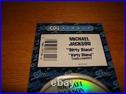 Michael Jackson Dirty Diana USA CD Single Long Sleeve Box Sealed MEGA RARE