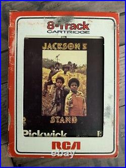 Michael Jackson Five 5 STAND Rare Pickwick 8 Track Cartridge No Smile