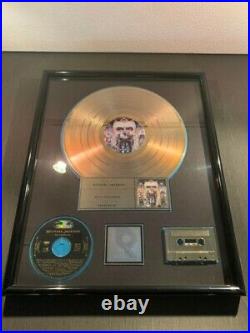 Michael Jackson Gold Disc Dangerous RIAA Record Award Memorabilia Album rare