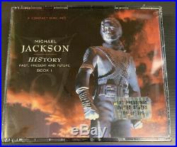 Michael Jackson HIStory (1st Pressing 2xCD 1995) Rare Sony Collector Promo