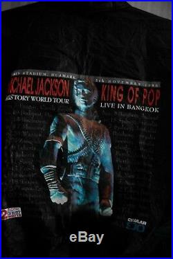 Michael Jackson HIStory Tour'Live in Bangkok' Jacket (Thailand Promo) RARE