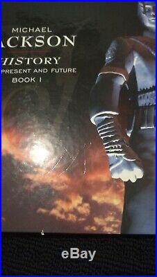 Michael Jackson HIStory Vinyl 3LP Album Box Set Original 1996 Pressing RARE