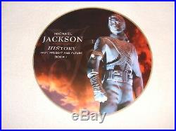 Michael Jackson History Brazil Brazilian Promo Picture Disc No Grooves Mega Rare