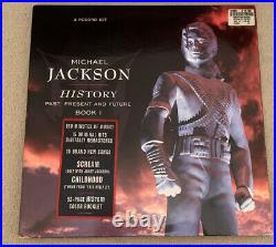 Michael Jackson History Vinyl (Past, Present, Future) 3 LP Set. Super RARE