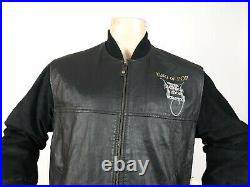 Michael Jackson History World Tour 1997 Leather Jacket Black Men's Size S Rare