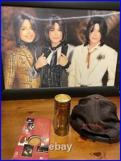 Michael Jackson History tour jacket XXL, t-shirt Xl, Can Mystery, coin, cap, Rare