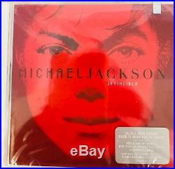 Michael Jackson Invincible CD All 5 Collectable CD Covers USA Versions Red Rare