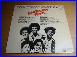 Michael Jackson Jackson 5 Five Their Twenty New Zealand LP Album Vinyl MEGA RARE