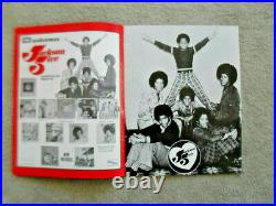 Michael Jackson Jackson Five Mega Rare 1973 Australian Tour Program Pop Music