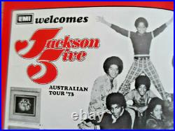 Michael Jackson Jackson Five Rare 1973 Australian Tour Program Pop Music Pop R&B