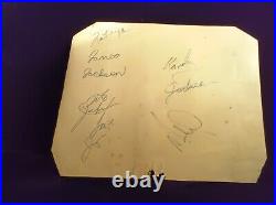 Michael Jackson & Janet Jackson First Autograph Extremely Rare! Jsa Certified