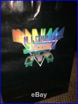 Michael Jackson Japan Tour souvenir bag. No promo. Mega rare