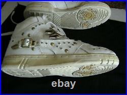 Michael Jackson LA Gear Billie Jean Unstoppable Women's shoes WHITE Size 9 RARE