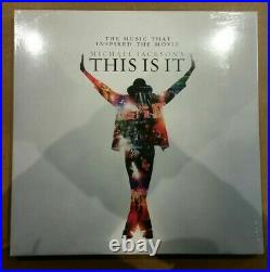 Michael Jackson LP This Is It Vinyl Limited Edition Rare! Sealed! Numbered