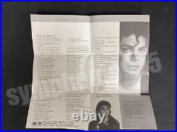 Michael Jackson Leave Me Alone Taiwan Ltd Mix Cassette Tape WithInsert&Card Rare