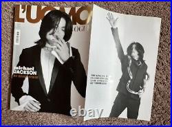 Michael Jackson Luomo Vogue 2007 Rare