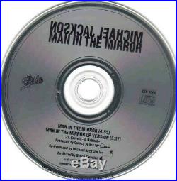 Michael Jackson Man In The Mirror USA Promo CD Ultra Rare