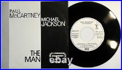 Michael Jackson McCartney 45 Spain PROMO N. MINT RARE unreleased THE MAN