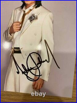 Michael Jackson Mike Hand signed 8x10 Colour photo Autographed Rare Authentic