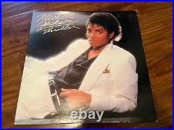 Michael Jackson Misprint Thriller (Original 1982 Vinyl) RARE Vinyl LP 38112