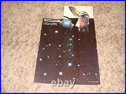 Michael Jackson Moonwalker 1989 Promo Displays Video Box Poster Unused MEGA RARE