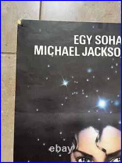 Michael Jackson Moonwalker Movie poster Original Hungarian RARE