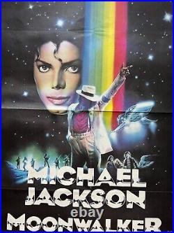 Michael Jackson Moonwalker Movie poster Original Hungarian RARE