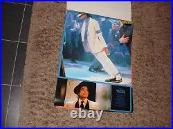 Michael Jackson Moonwalker Official Japan Poster Calendar 29 X 20 Mega Rare