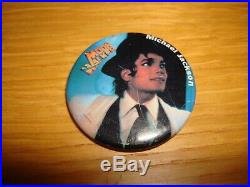 Michael Jackson Moonwalker Official Triumph International Japan Badge MEGA RARE