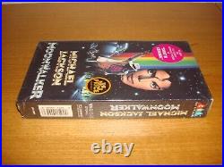 Michael Jackson Moonwalker USA VHS Video Factory Sealed Hype Sticker Mega Rare