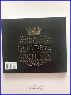 Michael Jackson Never Can Say Goodbye Katherine Jackson Archives Book Rare