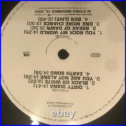 Michael Jackson Number Ones 2 Lp Vinyl Records Promo Limited Rare