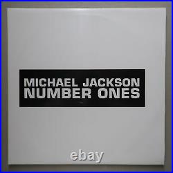 Michael Jackson Number Ones 2 Vinyl LP Set Epic Exc and Rare 58