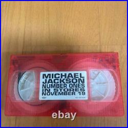Michael Jackson Number Ones Rare Box CD VHS Booklet