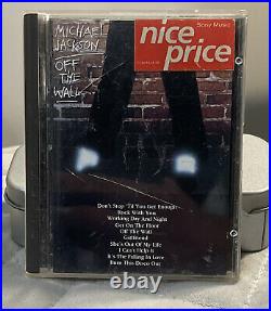Michael Jackson Off The Wall 1979 Sony Minidisc Very Rare! Sony