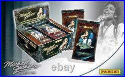 Michael Jackson Official Panini Trading Cards Box 110 Cards In Total Rare