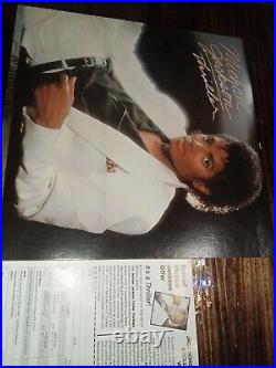 Michael Jackson Original 1982 Pressing Thriller Album Rare WithO Co Producer Error