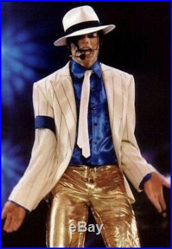 Michael Jackson Owned Worn White Fedora Hat Live Concert Authentic Original Rare