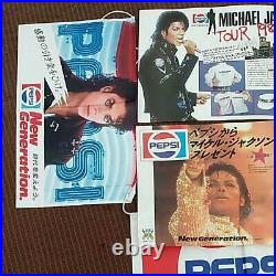 Michael Jackson PEPSI Cola 1988 Advertising poster Retro Vintage Rare gift pop