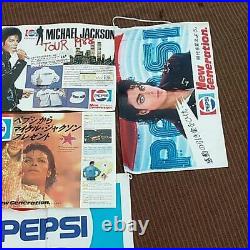Michael Jackson PEPSI Cola 1988 Advertising poster Retro Vintage Rare gift pop