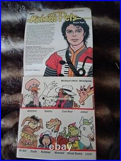 Michael Jackson Pets BUBBLES THE CHIMP rare 1987 IDEAL TOYS