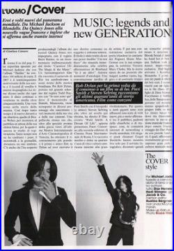 Michael Jackson RARE L'Uomo Vogue Bruce Weber October 2007 Fashion Magazine NM
