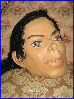 Michael Jackson Rare 1987 Cesar Masquerade Face Mask Scary
