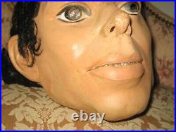 Michael Jackson Rare 1987 Cesar Masquerade Face Mask Scary