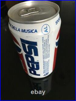 Michael Jackson Rare Dangerous World Tour Italy 1992 Limited Edition Pepsi Can