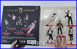 Michael Jackson Rare Figure 2 Body Sets Dangerous World Tour PVC NEW
