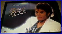 Michael Jackson Rare Thriller 10 Million Sold Original Promo Poster Ad Framed
