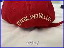 Michael Jackson Really Rare Orginal Cap Red Neverland Valley Ranch Fedora Signed