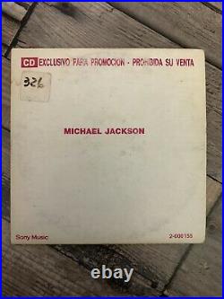 Michael Jackson Scream Grita Argentina Mega Rare Promo CD Janet No Smile