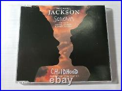 Michael Jackson Scream SOUTH AFRICA CD Single VERY RARE-history smile bad xscape